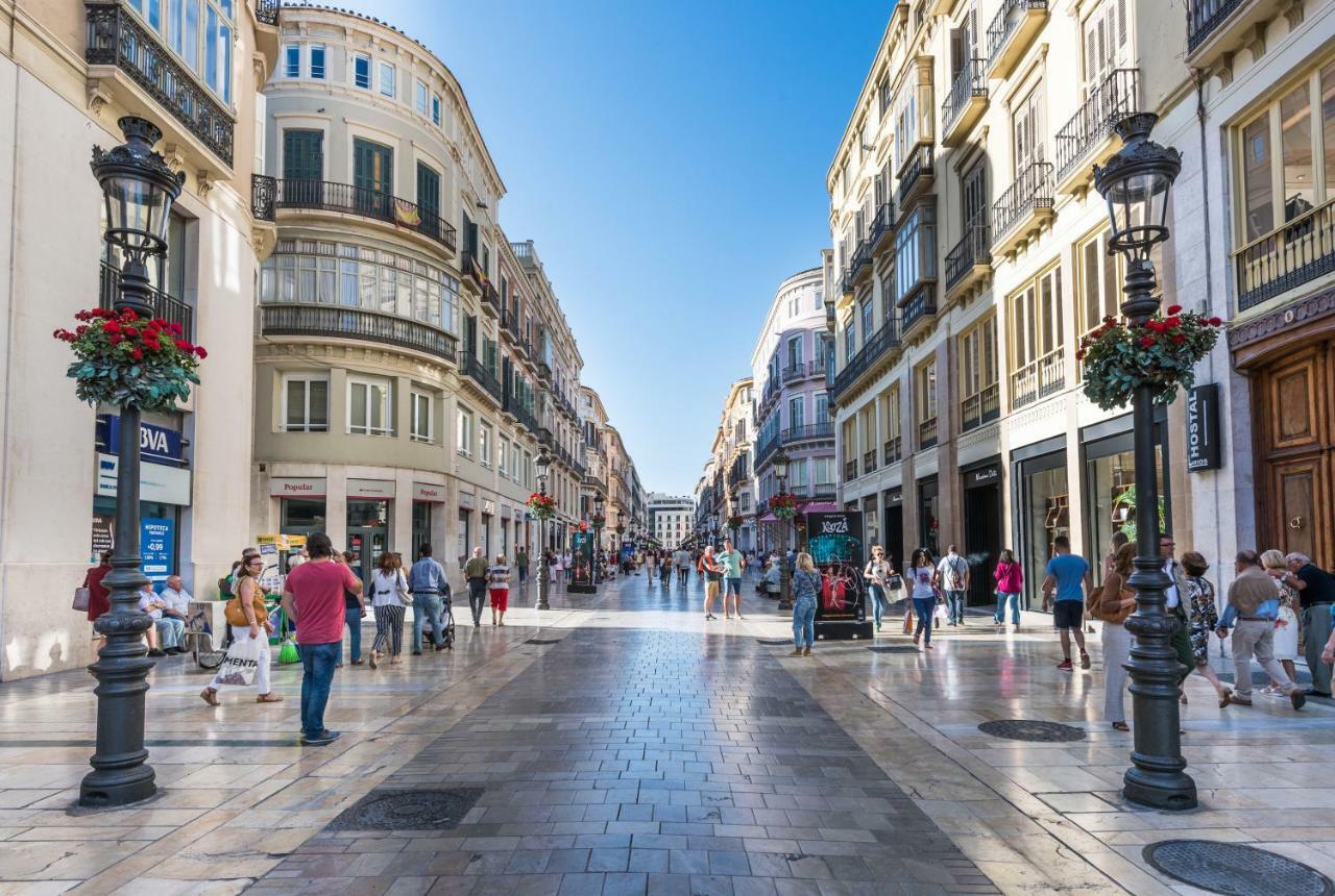 Malaga Centre Apartment With Parking Extérieur photo